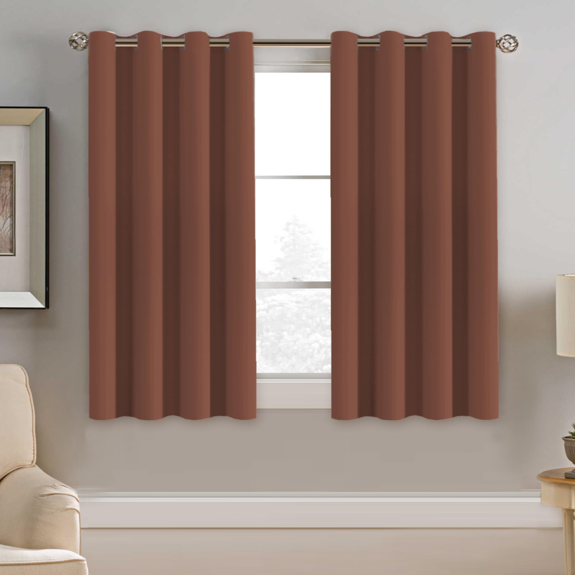 H.VERSAILTEX Blackout Patio Curtains 100 x 96 Inches for Sliding Door Extral Wide Blackout Curtain Panels Thermal Insulated Room Divider - Grommet Top, 8' Tall by 8.5' Wide - Jet Black
