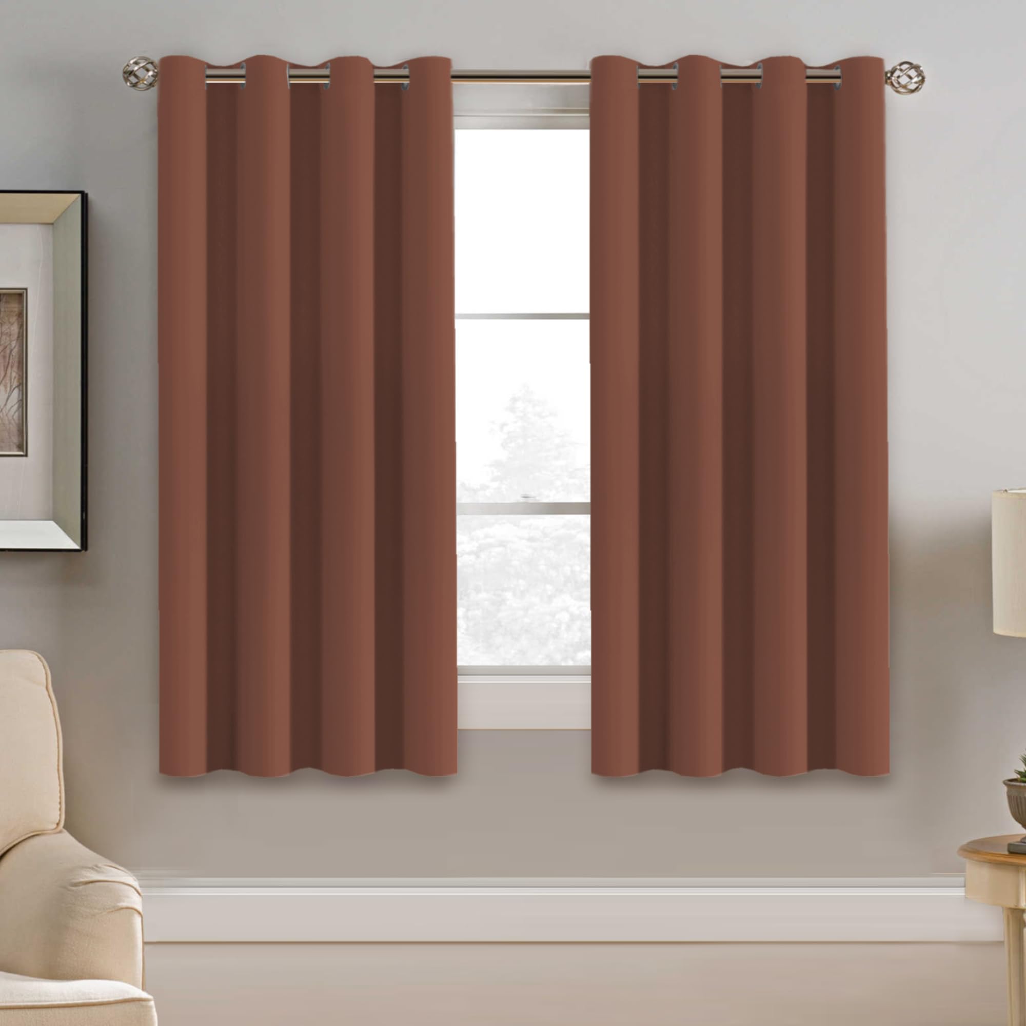 H.VERSAILTEX Blackout Patio Curtains 100 x 96 Inches for Sliding Door Extral Wide Blackout Curtain Panels Thermal Insulated Room Divider - Grommet Top, 8' Tall by 8.5' Wide - Jet Black
